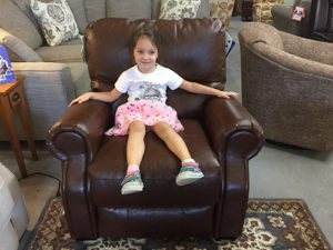 leather recliner