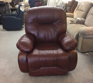 leather recliner